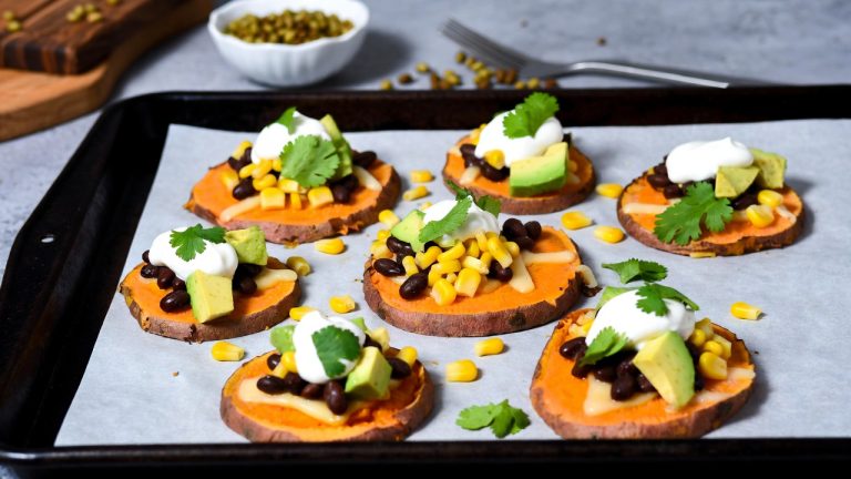 Loaded Sweet Potato Nachos