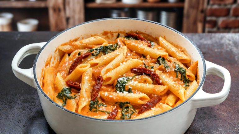 One-Pot Creamy Tuscan Pasta