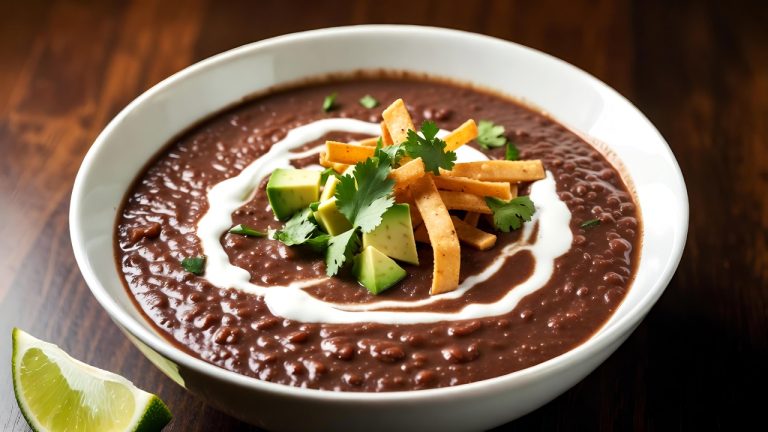 Black Bean Soup (15-Minute Blender)