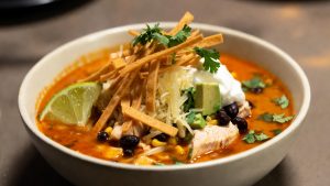 Chicken Tortilla Soup (15-Minute)