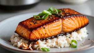 Miso Glazed Salmon