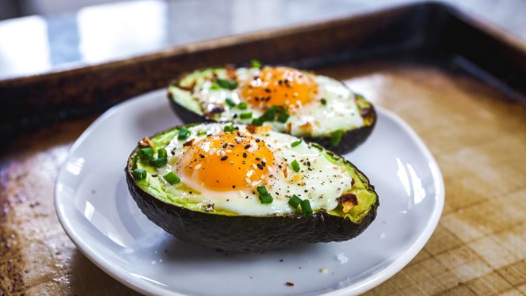 Everything Bagel Avocado Egg Cups