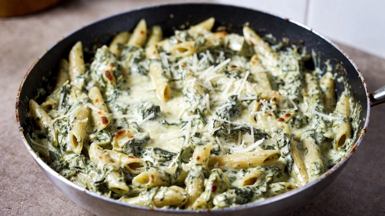 Spinach and Artichoke Dip Pasta