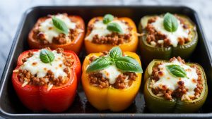 Stuffed Bell Peppers (Speed Version)