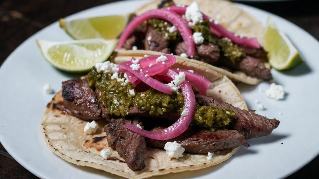 Chimichurri Steak Tacos
