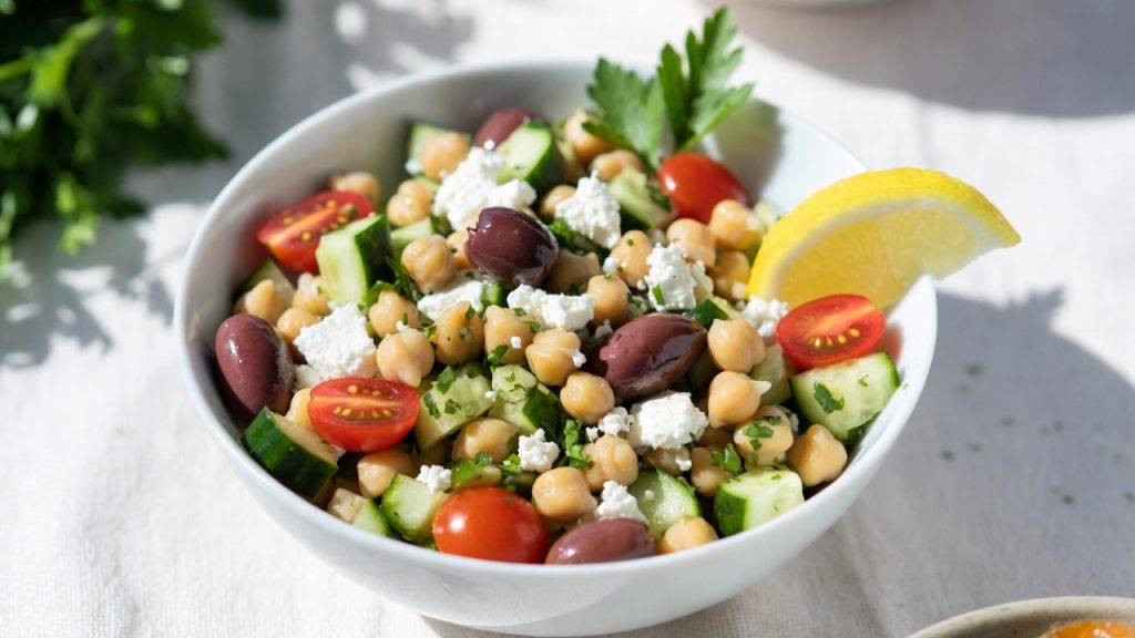 Mediterranean Chickpea Salad