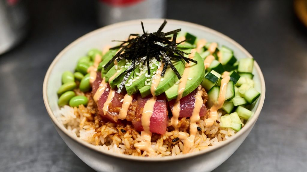 Spicy Tuna Rice Bowl