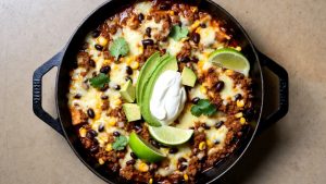 15-Minute Taco Skillet
