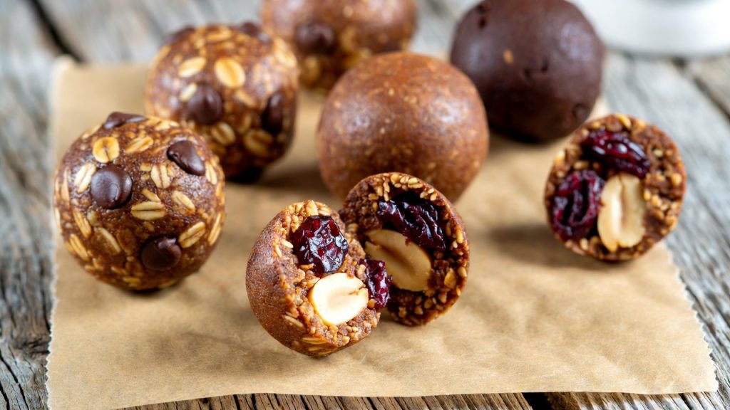 Trail Mix Energy Balls (No-Bake)