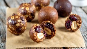 Trail Mix Energy Balls (No-Bake)