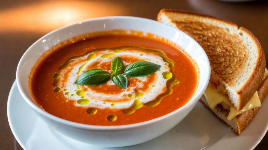 15-Minute Tomato Basil Soup