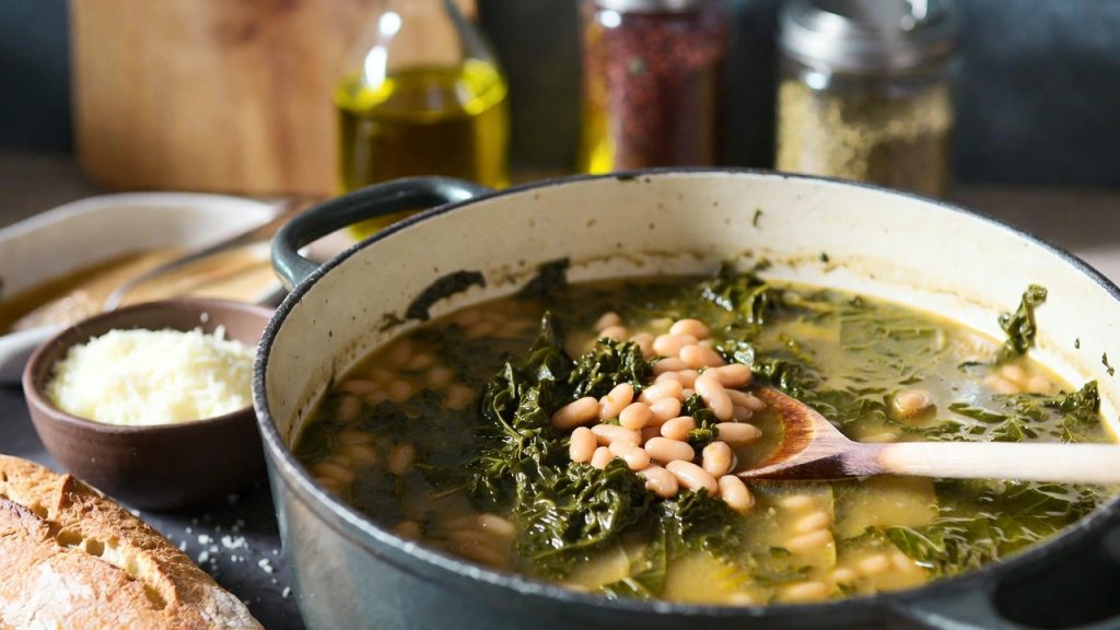 Quick White Bean and Kale Soup